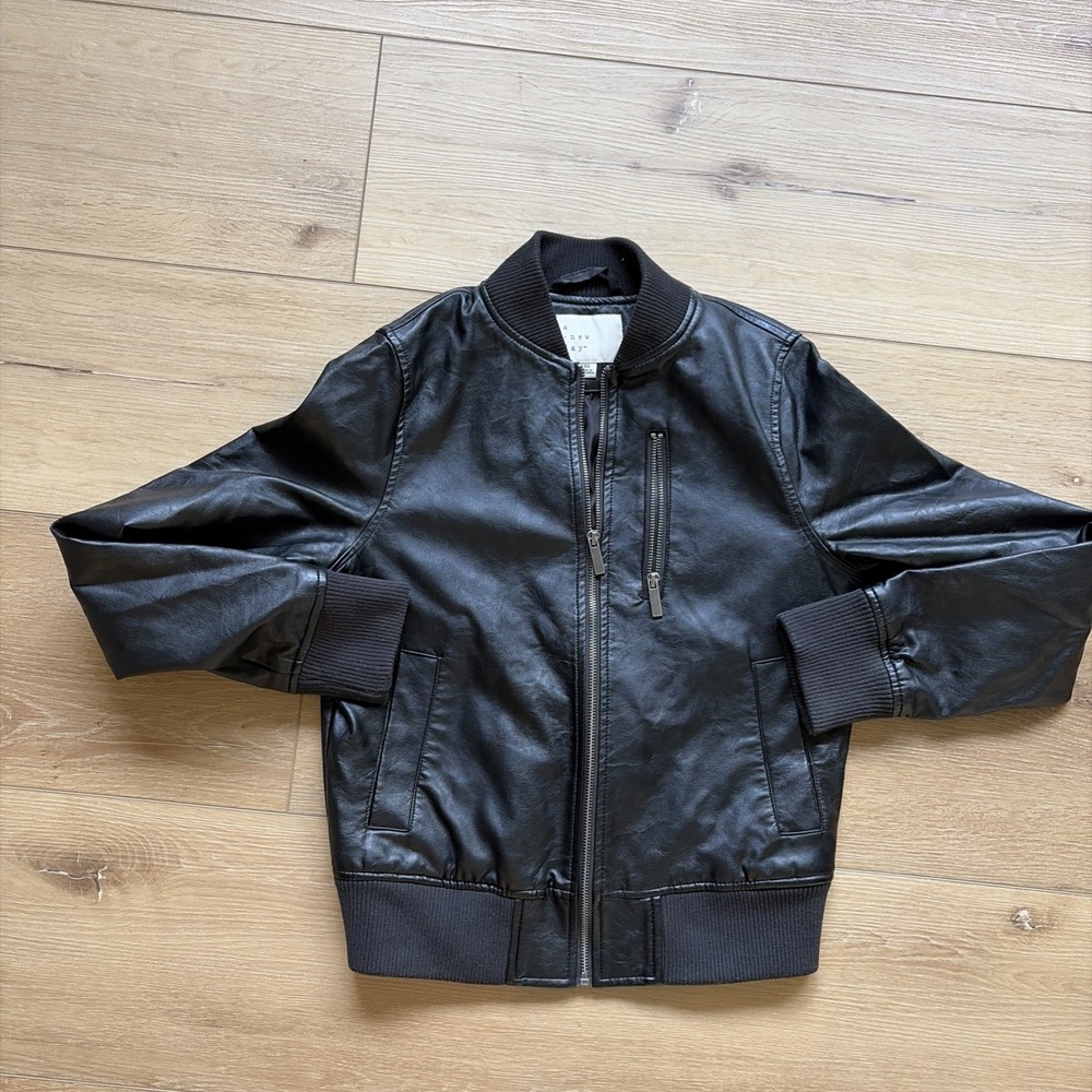 Women's Bomber Jacket - A New Day™ Black Size XS Fall Outerwear